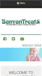 Mobile Screenshot of banyantreats.com